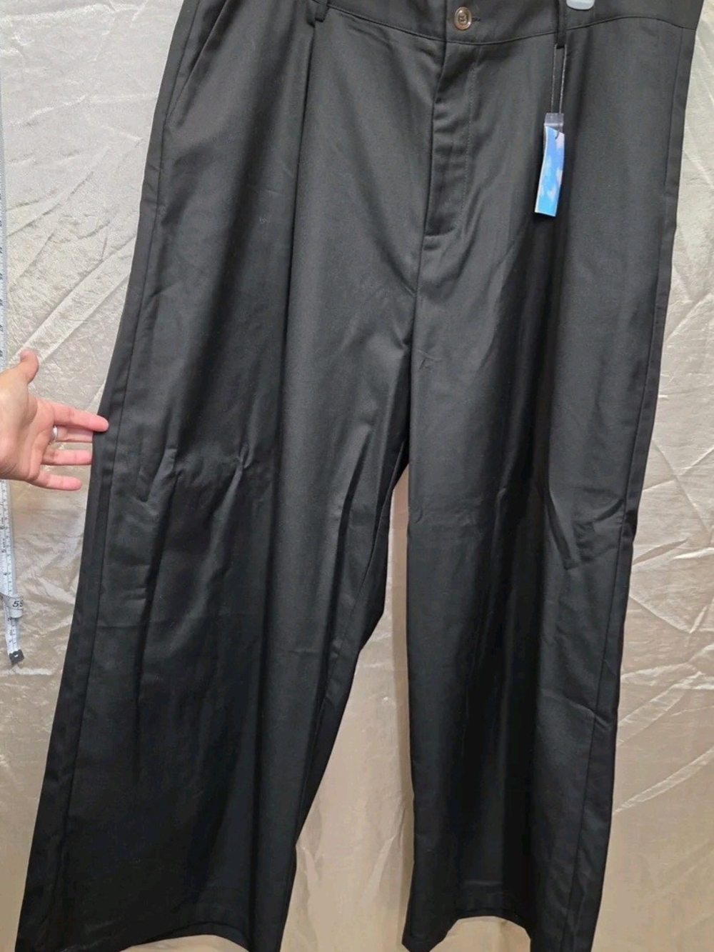 Cider Wide Leg Pants in Black Size 3XL NWT